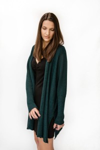 KARDIGAN BUTELKOWA ZIELEŃ