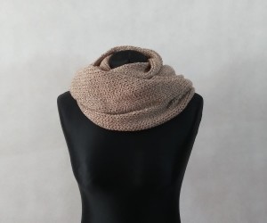 KOMIN BEŻOWY HANDMADE