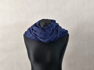 KOMIN HANDMADE GRANATOWO NIEBIESKI MELANŻ