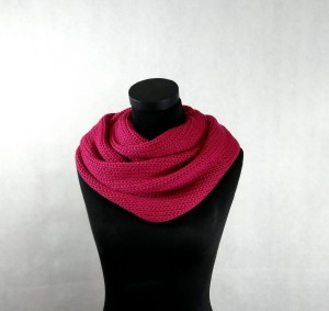 KOMIN W KOLORZE FUKSJI