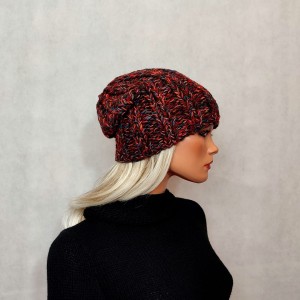 HAND MADE CZAPKA kolorowa unisex