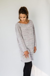 TUNIKA SZARY MELANŻ