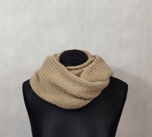 Komin HANDMADE w kolorze beżowym