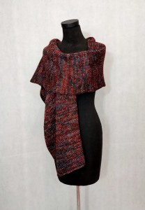 HAND MADE GRUBY SZAL UNISEX