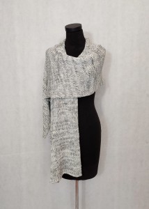 HAND MADE GRUBY SZAL UNISEX